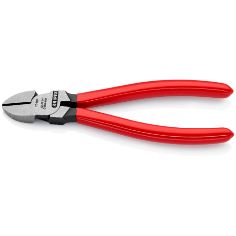 KNIPEX Alicate de Entallaje , Longitud Total 7-1/16 , Capacidad 28 a 7 AWG  - Crimpadoras para Cable y Alambre - 58JP47