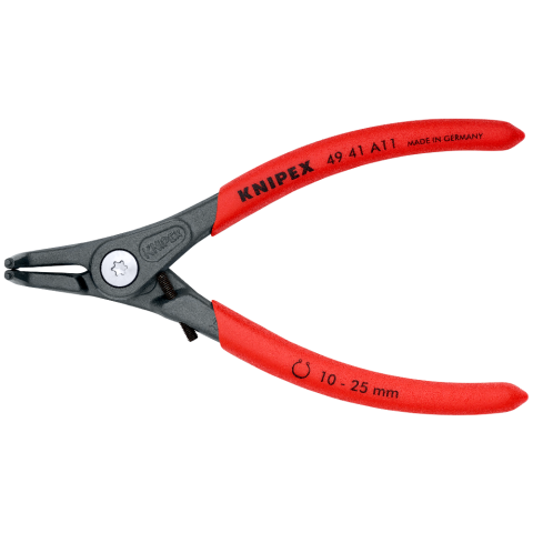 KNIPEX 49 41 A11 Präzisions-Sicherungsringzange für Außenringe auf Wellen