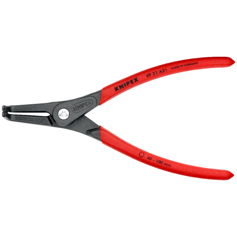 KNIPEX 49 21 A31 Präzisions-Sicherungsringzange für Außenringe auf Wellen
