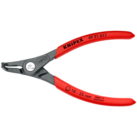 KNIPEX 49 21 A11 Präzisions-Sicherungsringzange für Außenringe auf Wellen