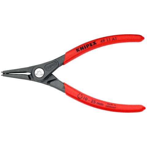 KNIPEX 49 11 A1 Präzisions-Sicherungsringzange für Außenringe auf Wellen