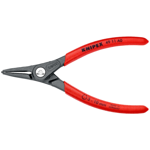 KNIPEX 49 11 A0 Präzisions-Sicherungsringzange für Außenringe auf Wellen