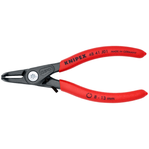 KNIPEX 48 41 J01 Präzisions-Sicherungsringzange für Innenringe in Bohrungen