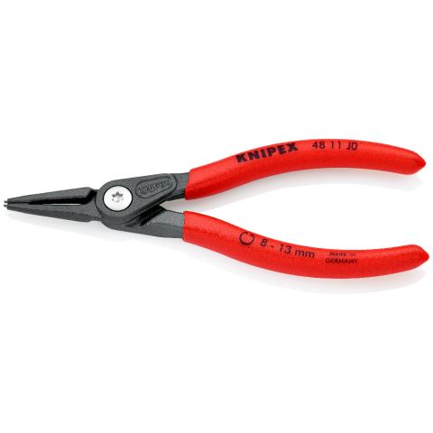 KNIPEX 48 11 J0 Präzisions-Sicherungsringzange für Innenringe in Bohrungen