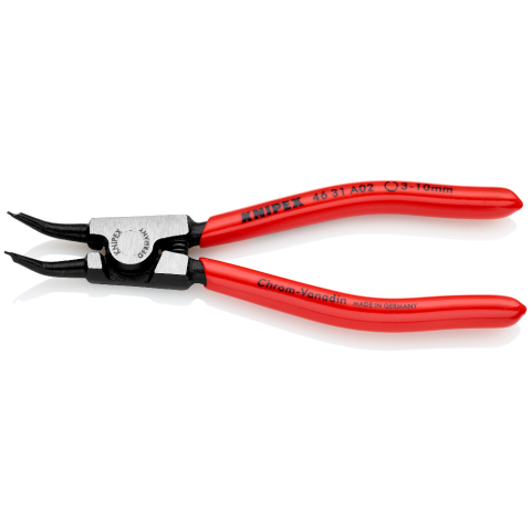 KNIPEX 46 31 A02 Sicherungsringzange für Außenringe auf Wellen 45° gewinkelt