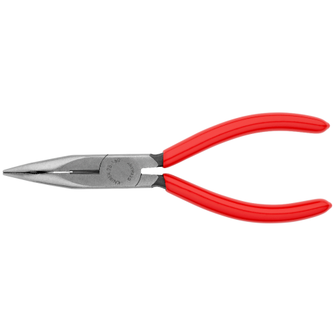 KNIPEX 25 21 160 Flachrundzange mit Schneide (Radiozange)