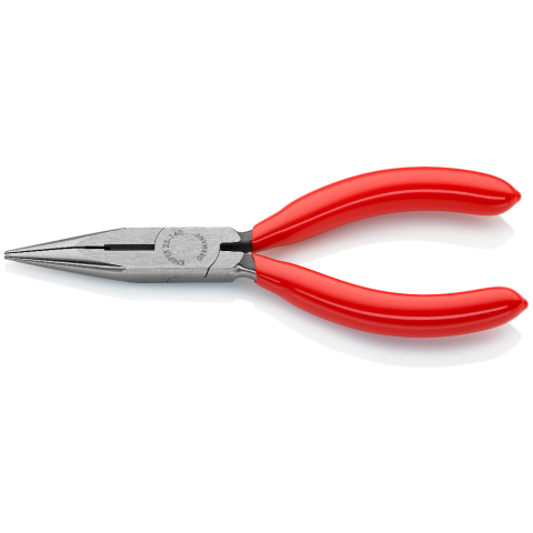 KNIPEX 25 01 140 Flachrundzange mit Schneide (Radiozange)