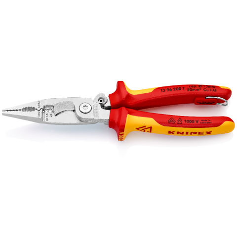 KNIPEX 13 76 200 ME Pince multifonctionnelle pour fils d'électricien,  métrique