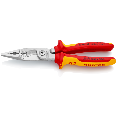 KNIPEX 13 86 200 Elektro-Installationszange