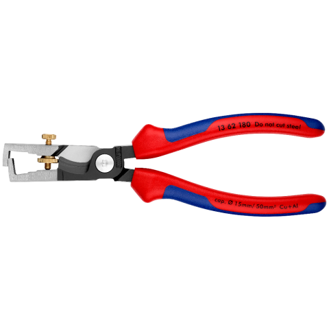 KNIPEX 13 62 180 StriX® Abisolierzangen mit Kabelschere