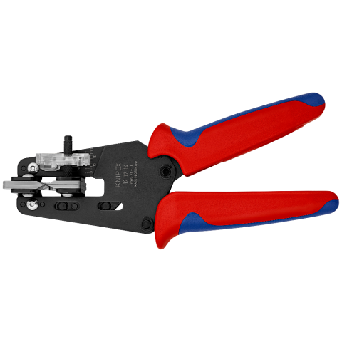 KNIPEX 12 12 14 Präzisions-Abisolierzange mit Formmessern