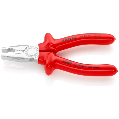 ALICATE UNIVERSAL KNIPEX 0302/180 - Verdu Store