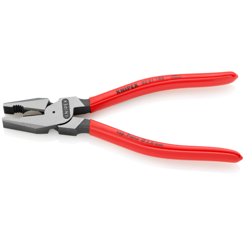  KNIPEX Tools - Alicates de crimpado para virolas de extremo  (9781180), rojo : Herramientas y Mejoras del Hogar