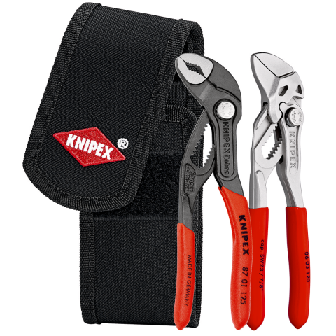 KNIPEX 00 20 72 V04 Mini-Zangenset in Werkzeuggürteltasche