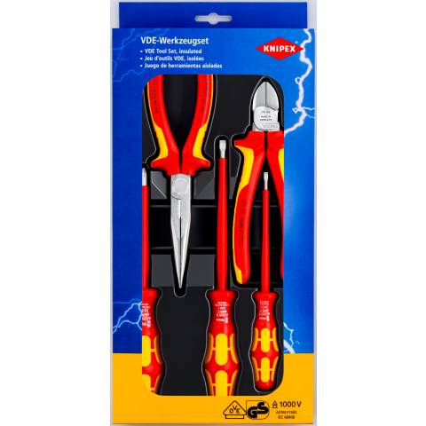 Knipex Robust 34 00 21 36 LE pour électricien Valise d'outillage non  équipée - Pinces et tenailles à la Fnac