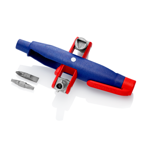 KNIPEX 00 11 07 Stiftschaltschrankschlüssel für gängige Schränke und Absperrsysteme