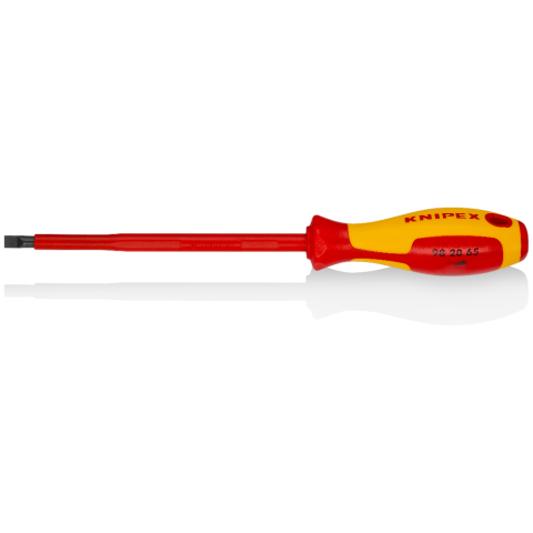 KNIPEX 98 20 65 Schraubendreher für Schlitzschrauben