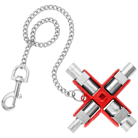 KNIPEX 00 11 06 Universal-Schlüssel für gängige Schränke und Absperrsysteme