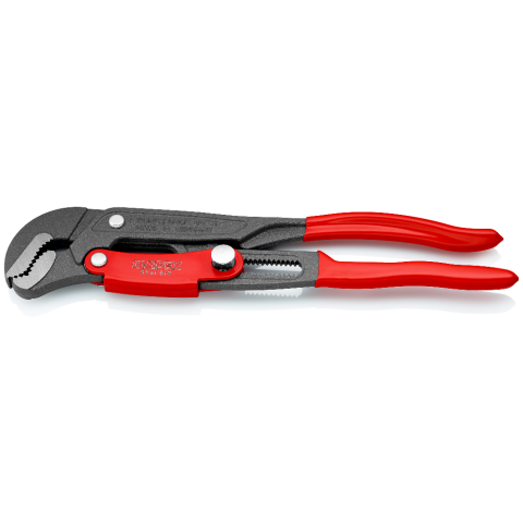 KNIPEX 83 61 010 Rohrzange S-Maul mit Schnelleinstellung