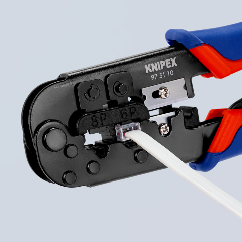 Crimping Pliers for Western plugs KNIPEX