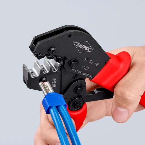 Crimping Pliers For two hand operation KNIPEX
