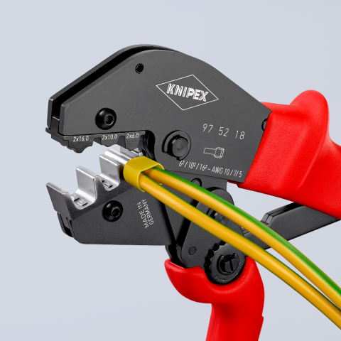 Crimping Pliers For two hand operation KNIPEX