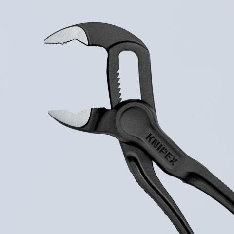 Knipex Cobra® XS Pince multiprise grise atramentisée, surface rugueuse avec  reliefs 100 mm 87 00 100