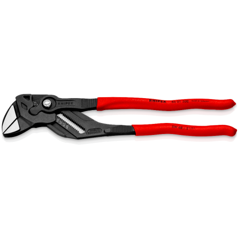 Knipex 86 03 180 7 Pliers Wrench, Chrome – Crawford Tool