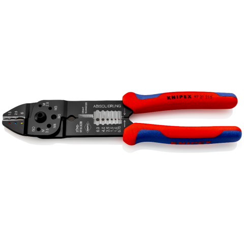 Pince à sertir universelle - Pour cosses non isolées - KNIPEX