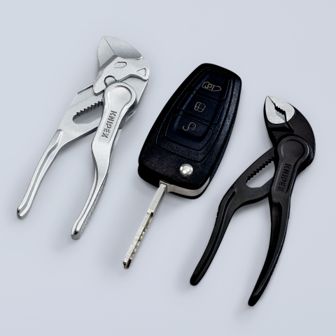 86 04 100 - KNIPEX Tenaza llave XS Pinzas y llave en una sola herramienta