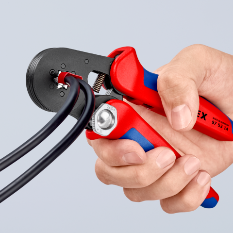 Knipex Pince à Sertir 975110SB Bleu