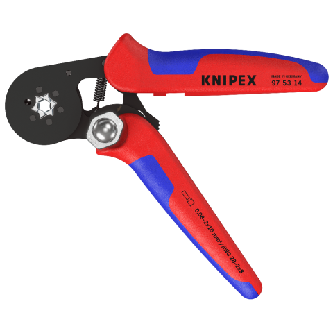 Pince à sertir Knipex Knipex-Werk 97 53 04 pour embouts de câble 0.08 à 16  mm²