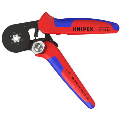 Pince sertir embouts câble 97 71 180 Knipex Poignées gainées