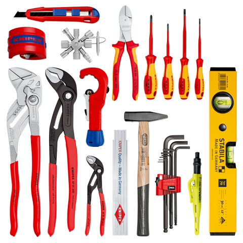 Sacoche 6 outils plombier Knipex