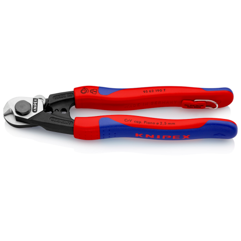  KNIPEX Tools - Alicates de crimpado para virolas de extremo  (9781180), rojo : Herramientas y Mejoras del Hogar